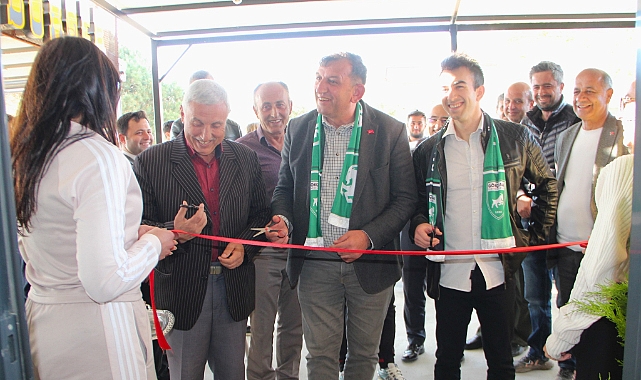 Başkan Atalay, MBE GYM &amp; Studio açılışına katıldı
