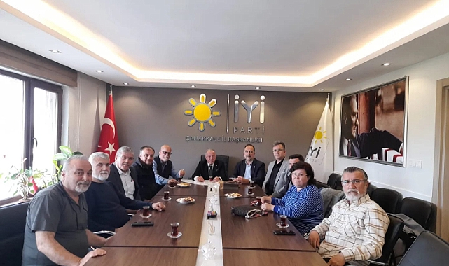 Başkan Ünver'den İYİ Parti'ye ziyaret