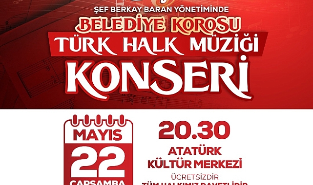 Biga Belediyesi Türk Halk Müziği konserine ev sahipliği yapacak