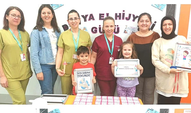 Biga Devlet Hastanesi’nde El Hijyeni Günü etkinliği