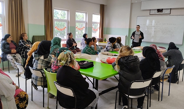 Biga İlçe Sağlık Müdürlüğü personellerinden SODAM'da Eğitim