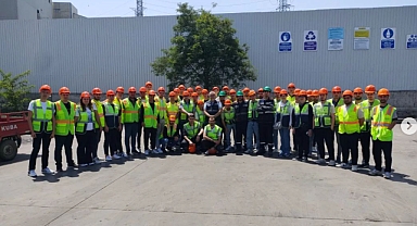 Biga MYO öğrencilerinden İÇDAŞ’a teknik gezi