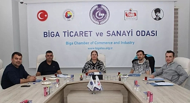 Biga TSO’da 1. Meslek komitesi toplantısında kararlar alındı