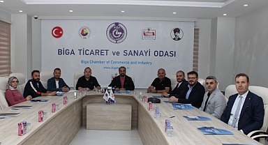 Biga TSO ve İnegöl heyeti toplantısı