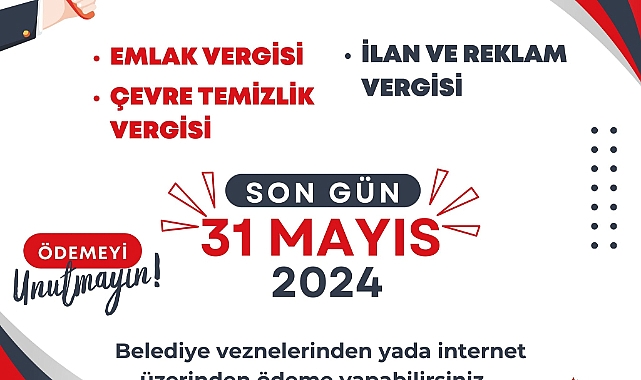 Çan Belediyesi, vergi ödeme süresini hatırlattı