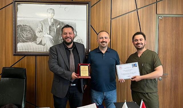 Çan Devlet Hastanesi'nde Uzm. Dr. Barış Kirmanoğlu’na veda