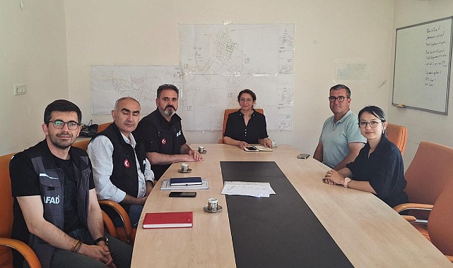 Çanakkale AFAD'dan Bozcaada Belediyesi'ne ziyaret