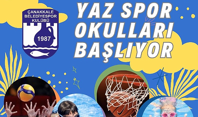 Çanakkale Belediyespor’dan yaz spor okulları