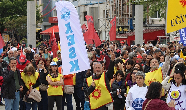 Çanakkale'de 1 Mayıs coşkuyla kutlandı