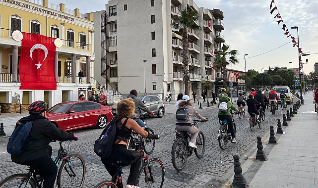 Çanakkale 19 Mayıs'ta pedal çevirdi