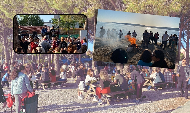 Çanakkale’de Hıdırellez ateşi yakıldı