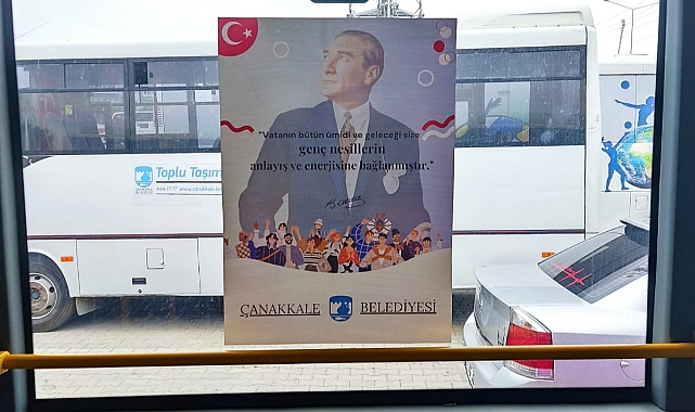 Çanakkale'de otobüsler 19 Mayıs'a hazır