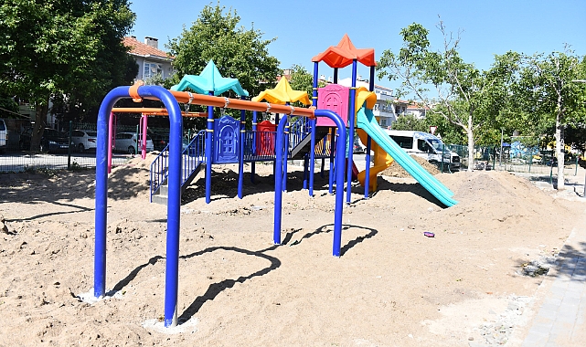 Çanakkale'de parklar yenileniyor