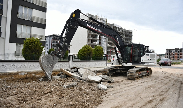 Çanakkale'de üstyapı çalışmaları devam ediyor