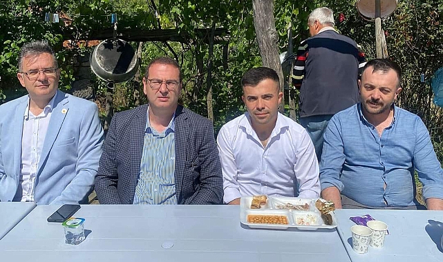 Çanakkale İYİ Parti Milletvekili Rıdvan Uz, köy hayırlarına katıldı