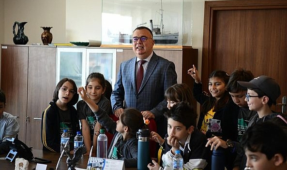 Çanakkale Koleji'nden Başkan Arslan'a ziyaret