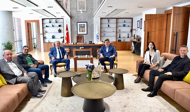 Çanakkale OSB heyetinden Başkan Erkek'e ziyaret