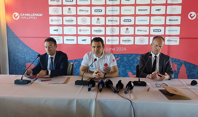 Challenge Gallipoli 2024 Triatlon Yarışlarının Lansmanı gerçekleştirildi