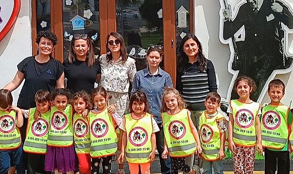 Çocuk Kültür Evi'nde Hüseyin Akif Terzioğlu Anaokulu öğrencilerini ağırladı