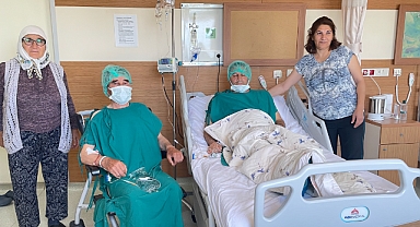 ÇOMÜ Hastanesi’nde ‘’babadan oğula’’ organ nakli