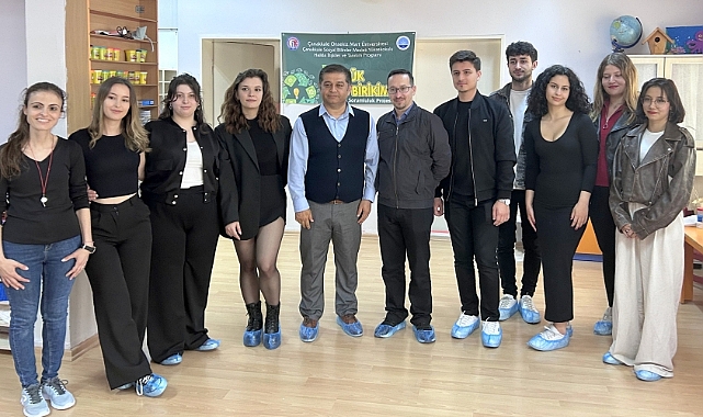 ÇOMÜ'lü öğrenciler miniklere tasarrufu anlattı