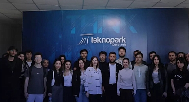 ÇOMÜ öğrencileri, Çanakkale Teknopark'ı keşfetti