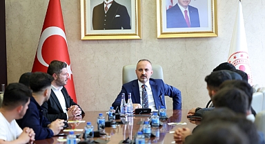 ÇOMÜ öğrencileri Turan’ı ziyaret etti