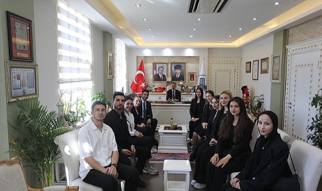 ÇOMÜ Pr Kulübü'nden Vali Aktaş'a ziyaret