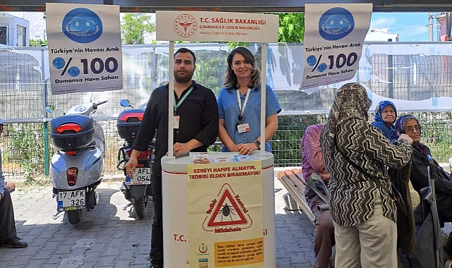 Cuma Pazarında Tütünsüz Günü etkinliği