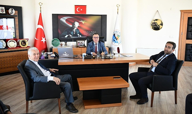 Demokrat Parti il başkanı ve yönetimi, başkan Arslan’ı ziyaret  etti