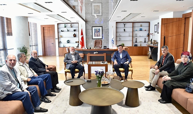 Demokrat Parti ve Saadet Partisi'nden Başkan Erkek'e ziyaret