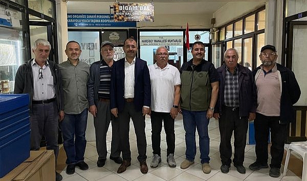 Dolu, Dünya Arı Günü'nde Biga Bal Üreticileri Birliği'ni ziyaret etti