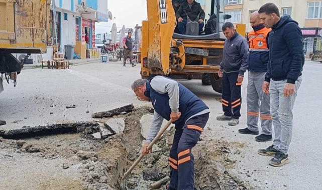 Eceabat Belediyesi, Kilitbahir kavşağında altyapı çalışmasını tamamladı