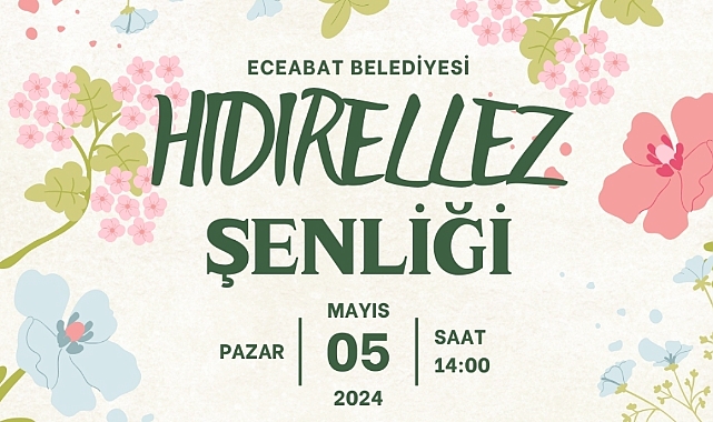 Eceabat’ta Hıdırellez heyecanı
