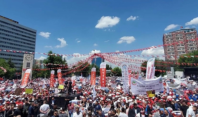 Emekliler Ankara’da buluştu