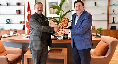 Erkek, Pir Sultan Abdal Derneği'ne ziyaret için teşekkür etti