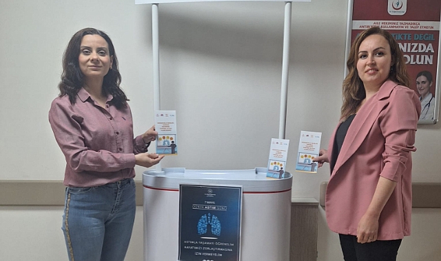 Gelibolu'da astım gününde bilgilendirme