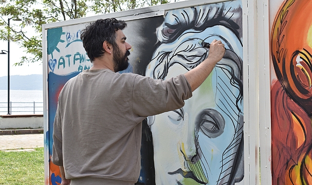 ‘’Grafiti ve Resim Şenliği’’ Barış Kafe’de!