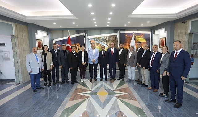 İl Genel Meclisi’nden Vali Aktaş’a ziyaret
