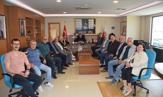 İYİ Parti heyetinden Halil Ertuğrul’a ziyaret