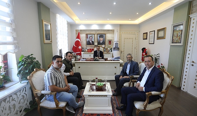 Karaköy Muhtarı İnce'den Vali Aktaş'a ziyaret