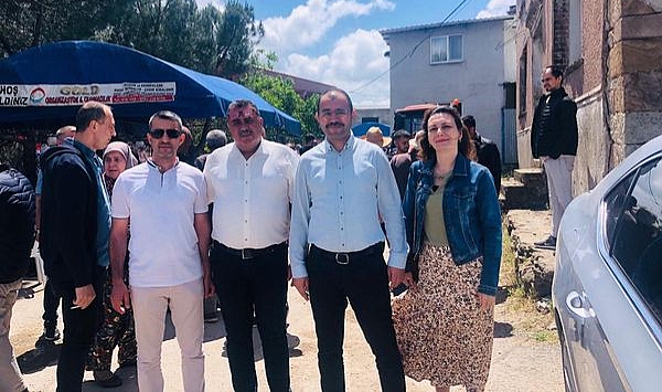 Kaymakam Dolu ve Eşi Şenay Yerli Dolu, Ramazanlar köyü hayrında