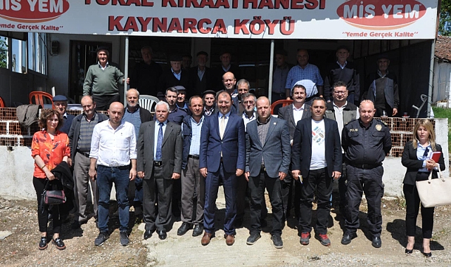 Kaymakam Erdinç Dolu, köy ziyaretlerinde vatandaşlarla buluştu