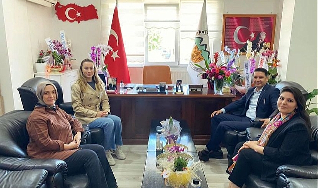 Kaymakam Göktaş'tan Başkan Çelik'e ziyaret