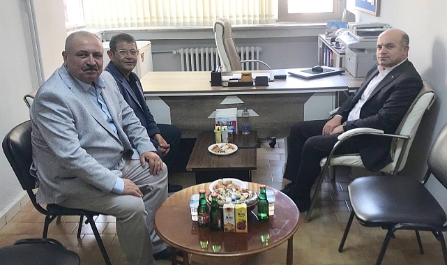 Kaymakam Nebioğlu'ndan il genel meclis üyelerine ziyaret