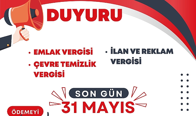 Konut vergisi ödemelerinde son gün 31 Mayıs!
