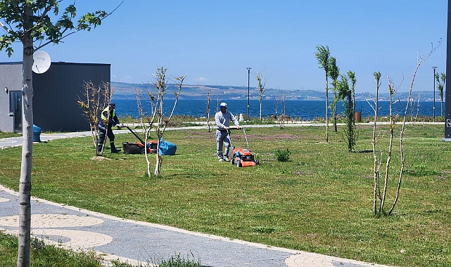 Lapseki'de üst yapı çalışmaları