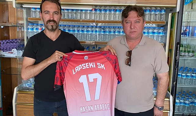 Lâpseki Spor Kulübü, Hasan Arabacıyı ziyaret ederek teşekkür etti