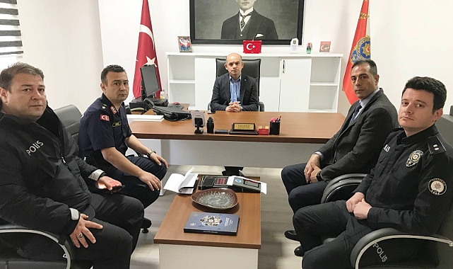 Nebioğlu, yeni ilçe emniyet müdürlüğünde incelemelerde bulundu
