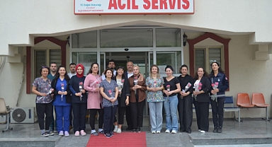 Saim Zileli’den Hemşireler Günü ziyareti